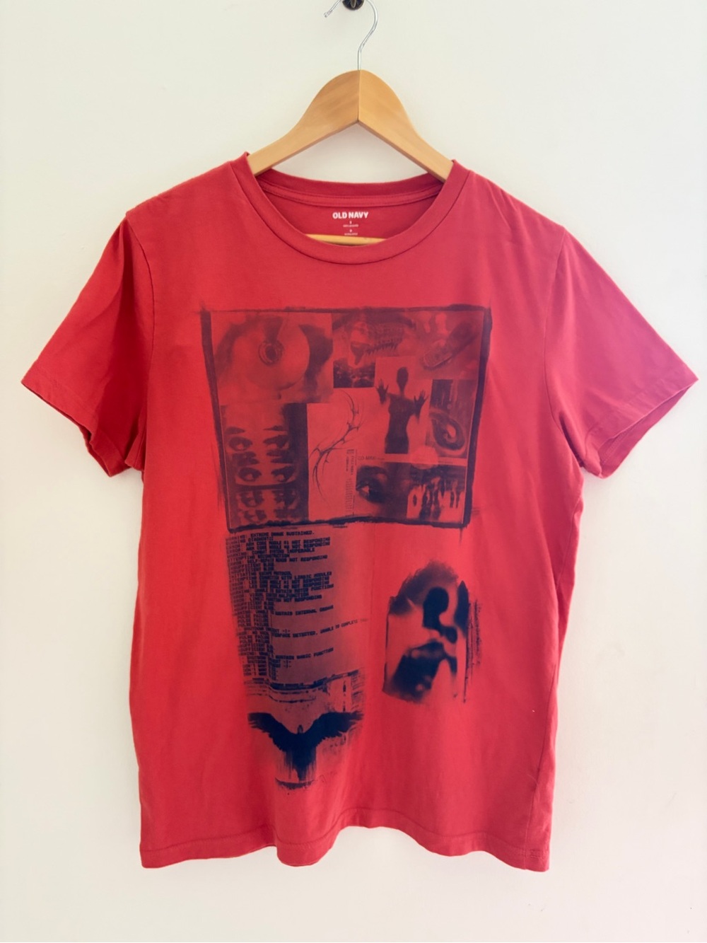 Graphic Cyanotype Crew Neck T-Shirt